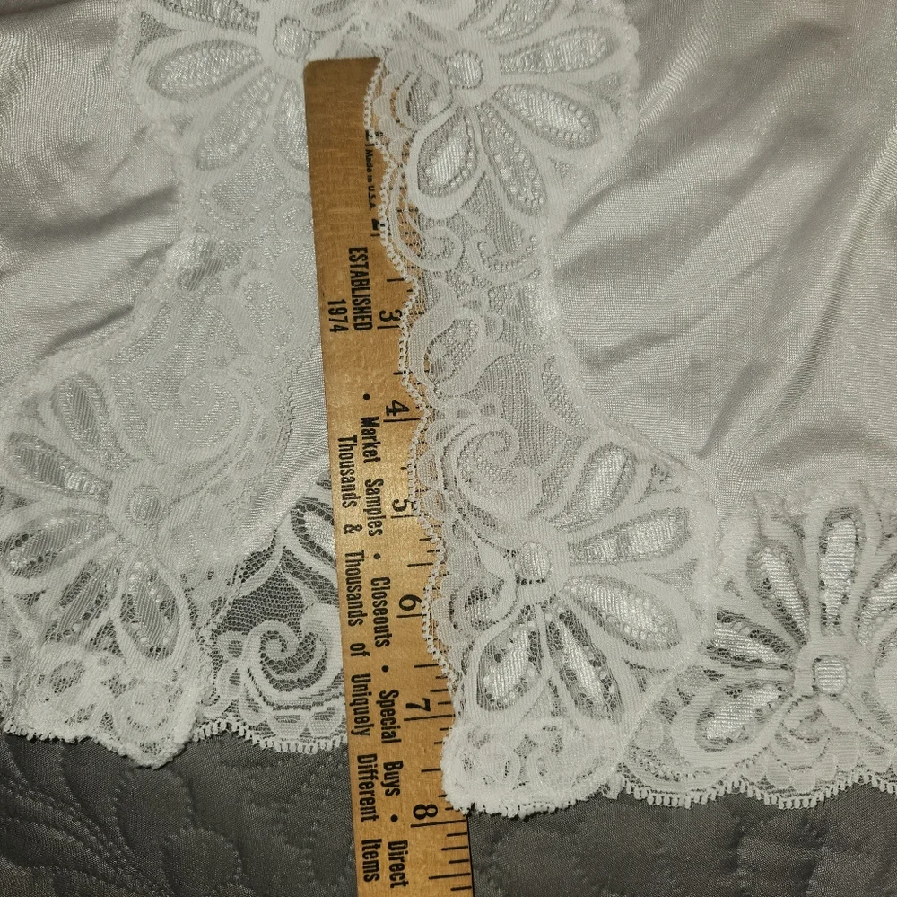 NWT Shadowline White Full Slip 38/26" - Picture 9 of 12